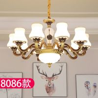 欧式吊灯客厅灯奢华大气家用别墅酒店简约现代餐厅卧室锌合金吊灯