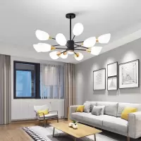 北欧吊灯客厅灯具现代简约大气创意个性风格网红餐厅卧室客厅吊灯