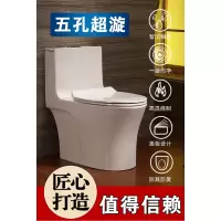 卫浴缓降静音自洁抽水马桶节水防臭家用马桶坐便器