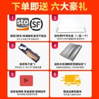 厨房橱柜拉篮抽屉式双层304不锈钢阻尼调味收纳碗架地柜碗碟拉蓝