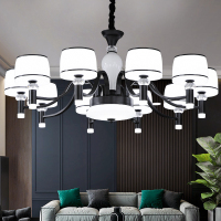 吊灯北欧灯具现代简约轻奢创意卧室大气家用餐厅欧式客厅吊灯美式