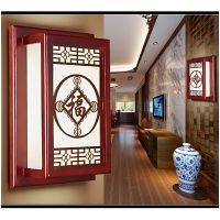 中式壁灯实木艺仿古床头墙壁灯中式灯具中国风客厅楼梯过道灯