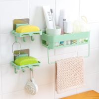 肥皂盒新款吸盘壁挂式沥水免打孔卫生间香皂架肥皂架香皂盒家用