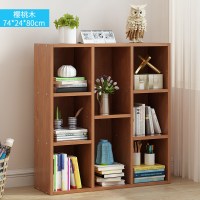 韵友书架置物架落地简易书柜子桌上学生小书架书桌面简约客厅欧因