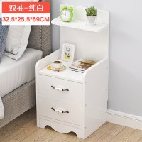 简易床头柜现代简约收纳床柜小柜子组装储物柜宿舍卧室组装床边柜欧因