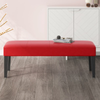 云青丞 床尾塌脚踏长条沙发凳换鞋凳鞋柜实木木板美式长凳子皮质衣帽间I150欧因