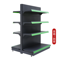 云青丞 超市货架展示架置物架单面多功能自由组合加厚零食文具便利店货架欧因