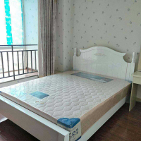 田园床实木床双人床大床简易床田园床成都家具成都实木床白色欧因