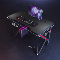 电竞桌台式电脑桌家用游戏网吧桌椅组合套装卧室桌子简易办公书桌欧因