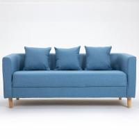 小户型布艺沙发出租屋公寓经济小沙发简约沙发椅客厅家具三人沙发欧因