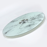 餐桌转盘家用圆桌转盘餐台饭桌旋转圆形带转盘底座欧因