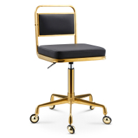 理发店凳子院专用椅子旋转升降圆形美发大工凳滑轮技师凳欧因