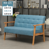 网红奶茶店西餐咖啡厅桌椅组合简约休闲休息区接待室卡座双人沙发欧因