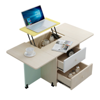 北欧升降茶几多功能茶几餐桌两用现代简约客厅小户型可折叠伸缩欧因