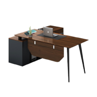 侨蓝登办公桌老板桌LD-102现代简约办公桌