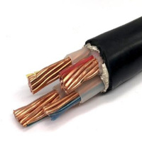 电缆软橡胶线VV3*6+1*2电线电缆线