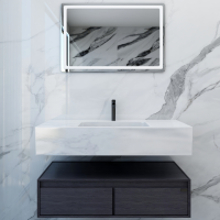 蚂蚁乐居贵族系列浴室柜北欧浴室柜组合现代简约大理石洗手台洗手池洗脸盆柜卫生间洗漱台MY-YSG-VG-1921