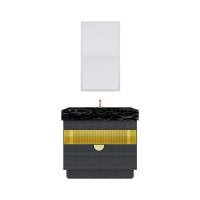 蚂蚁乐居贵族系列浴室柜北欧轻奢卫浴室柜组合套装洗手池洗脸现代简约卫生间厕所洗漱台盆MY-YSG-VG-2019