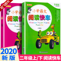 2020新版小学语文阅读快车二年级上册下册全套 升级版人教版小学生2年级上同步专项阅读理解阶梯阅读训练强化新课标浙江教育