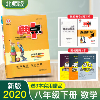 2020版典中点八年级下数学北师大版BS版 典点综合应用创新题附达标检测试卷 典中点八下初二下册教辅书八年级下册数学课时