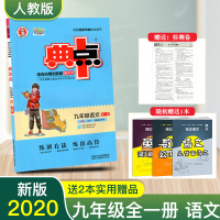 2020新典中点九年级全册语文人教版部编版综合应用创新题初三9年级九上下语文书教材专项同步训练中考必刷题初中总复习资料辅