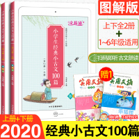 2020全易通小学生经典小古文100篇上册下册全2册文言文古诗文100篇小学经典阅读理解小学1-6年级文言文基础入门起步