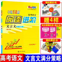 恩波教育 2019小题狂做 阅读进阶 高考语文 文言文满分策略 高考文言文辅导资料书 高考语文文言文基础知识 高中文言文