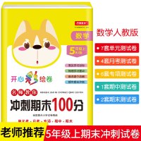 2019秋新版期末冲刺100分五5年级上册全国重点小学数学同步专项训练单元卷一课一练测试卷教材练习册精选人教版部编版试卷