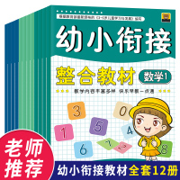 幼小衔接教材全套一日一练拼音练习册测试卷早教书幼儿园书籍全套数学拼音学习100以内加减法学前班升一年级入学准备大班宝宝书