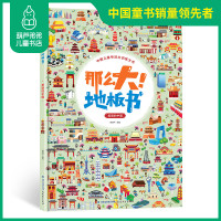 正版那么大 地板书 美丽中国 中国儿童专注力训练大书 幼儿3-4-5-6岁图画捉迷藏游戏书 找不同记忆注意力逻辑思维书籍