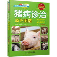 猪病诊治原色图谱 猪病诊断技术书籍 养殖饲养指导书 病毒性传染病瘟疫防治 猪病特征用药指导书 养殖培训教材书籍 养猪书籍