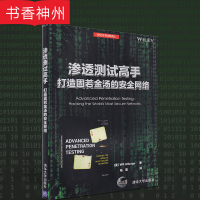 [正版]渗透测试高手打造固若金汤的安全网络 Wil Allsopp 清华大学出版社 黑客攻防入门 技术详解 渗透测试入门