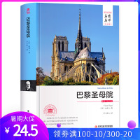 巴黎圣母院书 中文全译本名家名译 雨果 世界经典文学名著 全本无删节 初中小学生青少年世界名著 外国名著 现代当代文学小