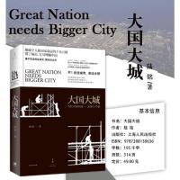 大国大城 陆铭原著完整正版书 12届文津图书奖获奖作品罗辑思维节目推荐中国好书立足当下中国发展困境以经济视角谏言社会