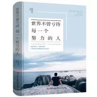 正版 世界不曾亏待每一个努力的人 成功励志心灵与修养人生哲学书 自我实现成长青春文学正能量书藉 成长激励成功励志人生哲学