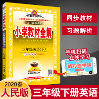 【广东人民版】2020新版薛金星小学教材全解三年级下册英语开心版RM版3年级课文同步讲解教材解读同步解析课堂预习辅导书同