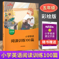 2020新版响当当小学英语阅读训练100篇五年级英语阅读提升训练练习题适合5年级上下册英语课内外阅读理解练习册
