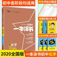 一本涂书初中化学2020版 九年级化学辅导书初中学霸笔记本初中知识大全 初中知识清单 化学基础知识手册化学专项训练 中考