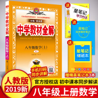 2020新版 薛金星中学教材全解八年级上册数学人教版 配人教版教科书八年级上册数学同步讲解教辅书 八年级上册数学全解