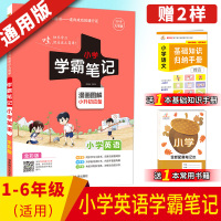 [赠2本]2020版学霸笔记小学英语语法大全 小升初知识大集结 漫画图解全彩版 小学毕业升学总复习教材全解教辅书 六年级