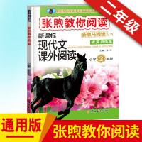 2018新黑马阅读张煦教你阅读二年级注音版新课标现代文课外阅读小学二年级阅读理解训练习册阶梯阅读二年级上下册通用课外阅读