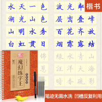 笔墨先锋凹槽练字板李放鸣楷书中国好书法魔幻练字王常用成语特惠