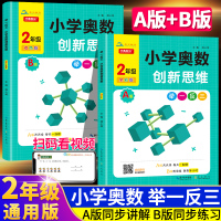 小学二年级数学思维训练奥数举一反三2年级奥数思维训练天天练应用题从奥数题库到课本同步精讲与测试奥数课程真题人教版强化训练