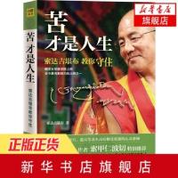 苦才是人生 索达吉堪布教你守住 教你学习佛法智慧面对人生之苦 孙俪陈坤等推荐 励志成功佛学西藏生死书[新华书店旗舰店