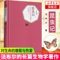 【新华书店旗舰店】昆虫记 法布尔 初中生课外读物 8年级语文新课标丛书 世界名著初中生推荐版 外国现当代文学正版