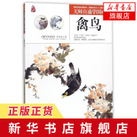禽鸟 无师自通学国画 动漫Q版人物造型素描技法 绘画书籍 手绘 漫画教程书 彩铅画教程书 素描教程 简笔画手绘本 秘密花