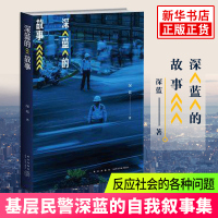 深蓝的故事 基层民警深蓝写的一部自己经历的故事集 反应社会的各种问题 书籍排行榜 适合阅读【新华书店旗舰店官放正版】