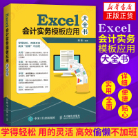 Excel会计实务模板应用大全书 财务与会计学原理 入门零基础自学 实操实物做账 财务报表 分析成本会计 新华书店旗舰店