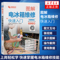 图解电冰箱维修快速入门 视频版 家电维修书籍 冰箱维修 小家电维修从入门到精通 电工书籍 新华书店旗舰店正版
