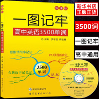高中英语单词3500词汇一图记牢 新课标含光盘 思维导图速记高考英语词汇手册背诵高效记单词高中英语单词高频词汇表 新华书